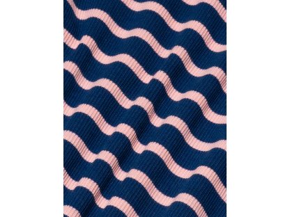 Dívčí rolák Colourful Dreams - navy - pruhy