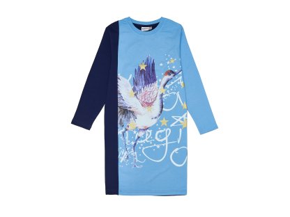 Dívčí šaty Own Magic - modrá/navy