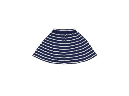 Dívčí sukně Paris - navy - pruhy