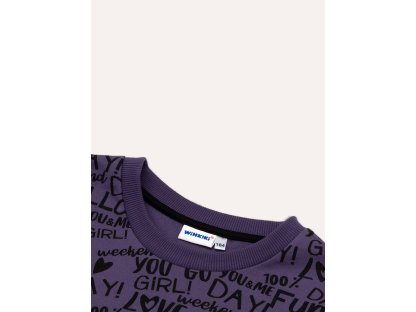Dívčí tepláky Casual - fialová