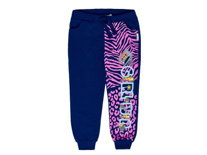 Dívčí tepláky Girl Win - navy