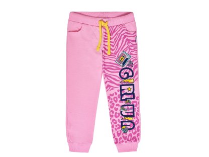 Dívčí tepláky Girl Win - růžová