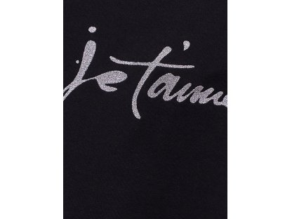 Dívčí tílko JeT'aime - černá