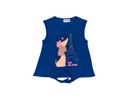Dívčí top France - navy