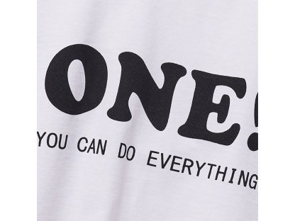 Dívčí top One - bílá