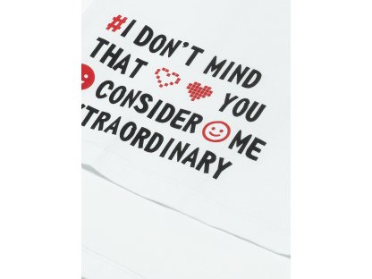 Dívčí tričko Extraordinary - bílá