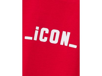 Dívčí tričko s krátkým rukávem Icon - červená