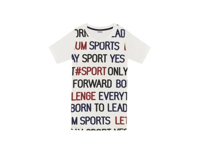 Dívčí tričko Sport - bílá