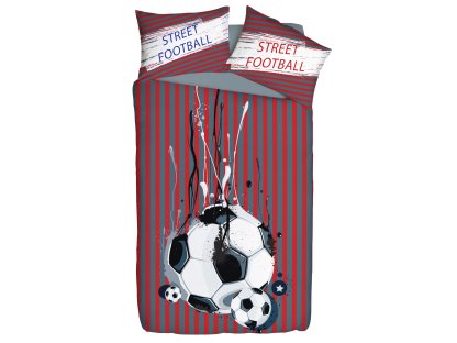 Set dětského povlečení pro kluky i teenagery - Street Football