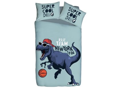 Set dětského povlečení pro kluky i teenagery - Super Cool Dino