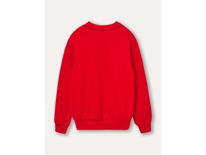 Unisex mikina Maybe - Červená
