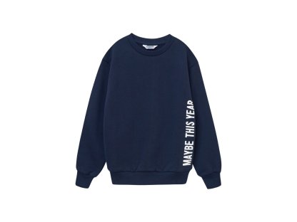 Unisex mikina Maybe - Navy
