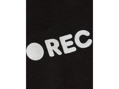 Unisex mikina REC - Černá