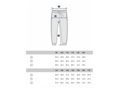 Unisex tepláky Basic - Červená
