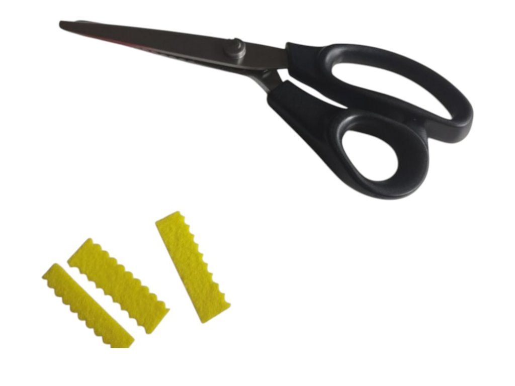 Nůžky entlovací vlnka 5 mm