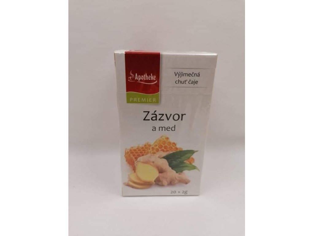 Čaj Apotheke Zázvor a med 20 x 2 g