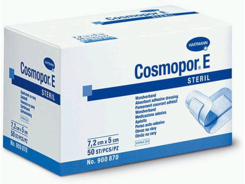 Cosmopor E steril 15 x 8 cm /25 ks/