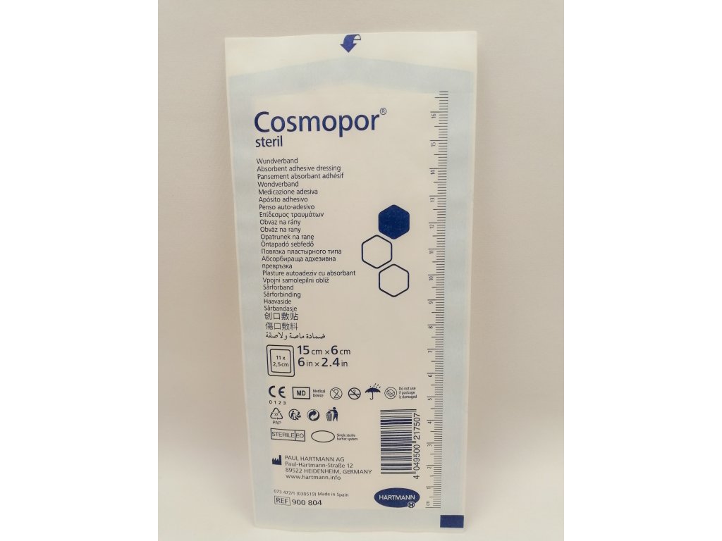 Cosmopor steril 15 x 6 cm /1 ks/