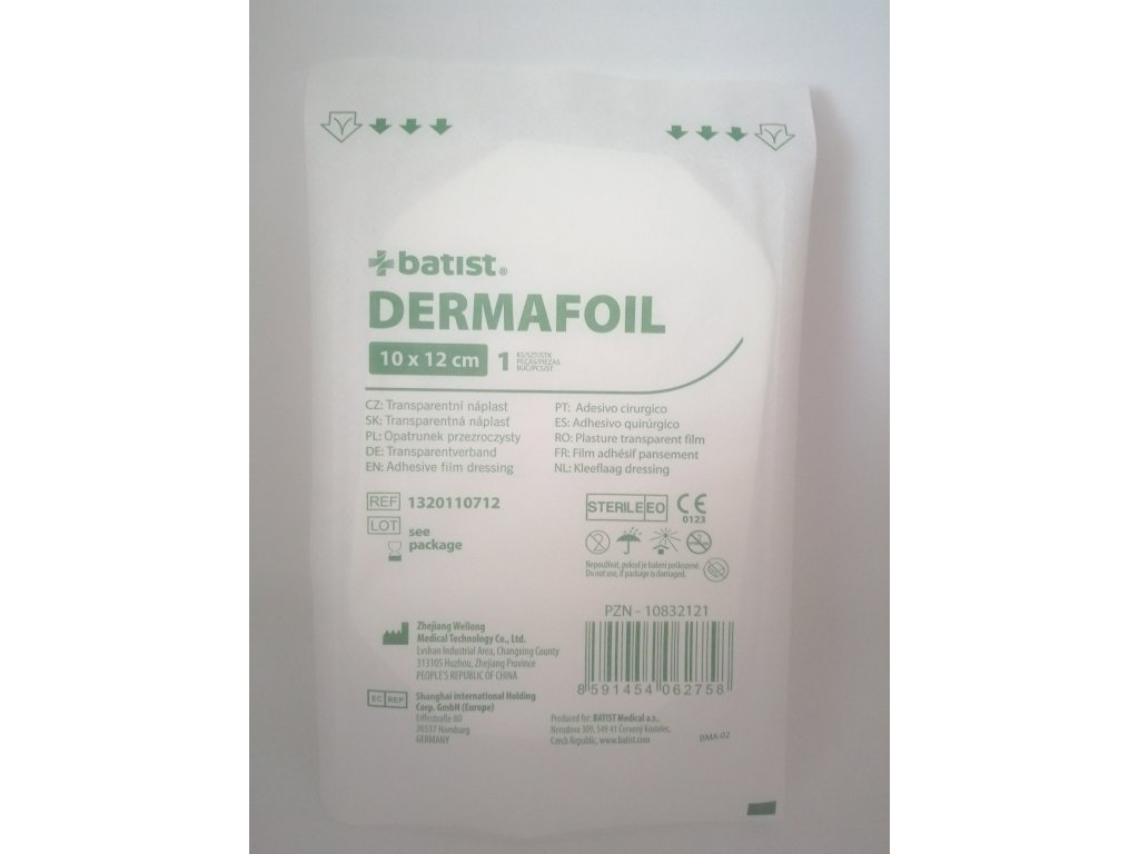 Dermafoil náplast 10x12 cm