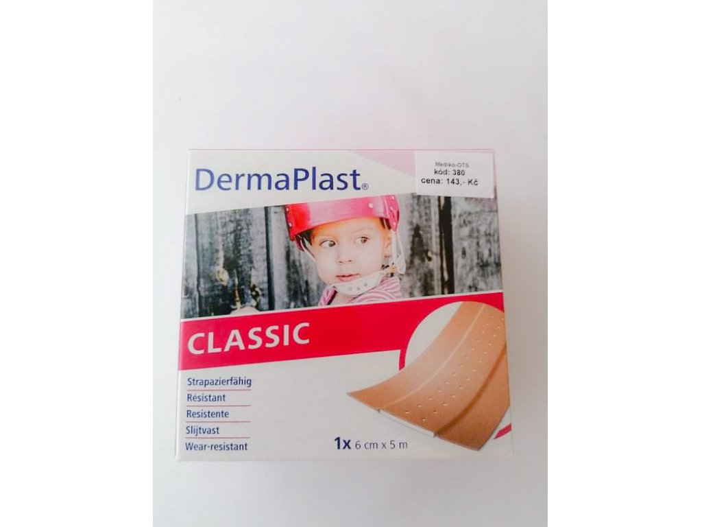 Dermaplast classic 6cm x 5m