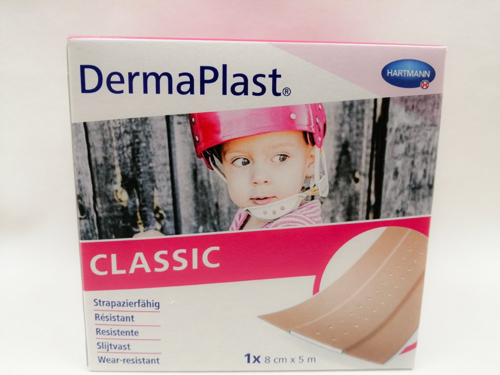 Dermaplast classic 8cm x 5m