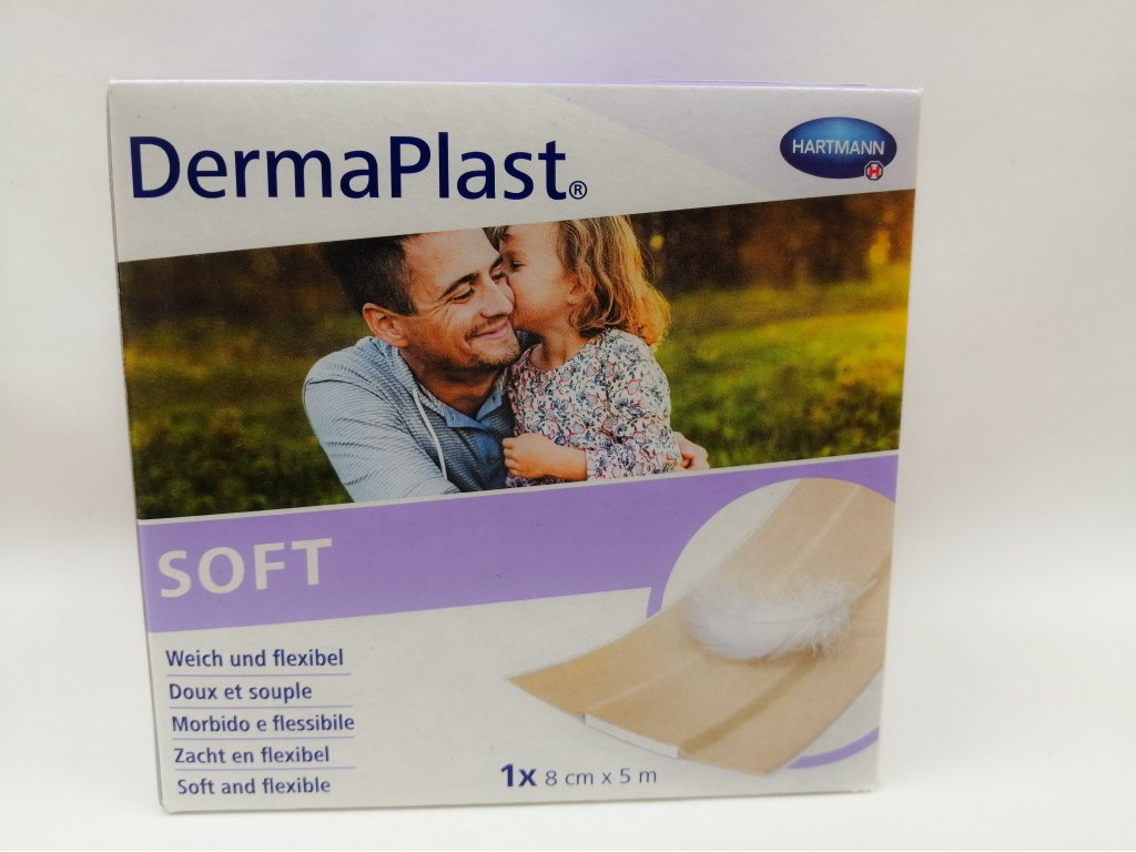 DermaPlast SOFT 8cm x 5m