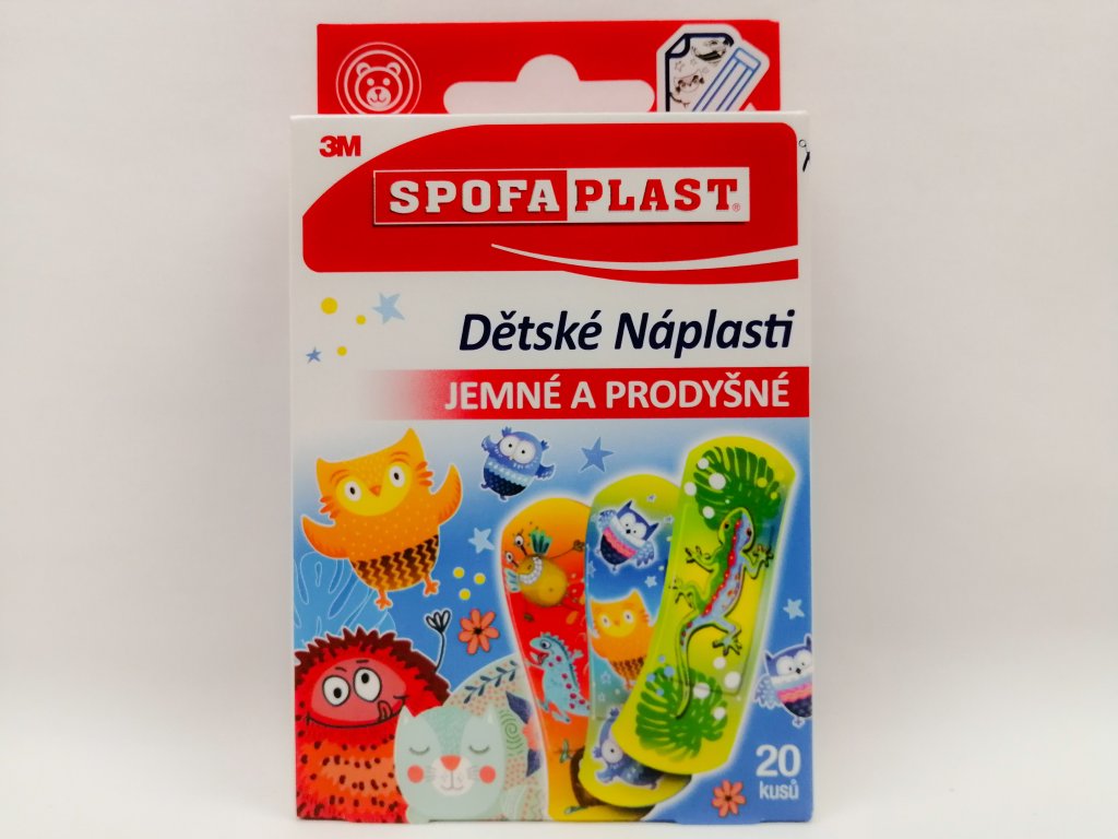 Dětské náplasti 3M Spofaplast 72x25 mm /20 ks/