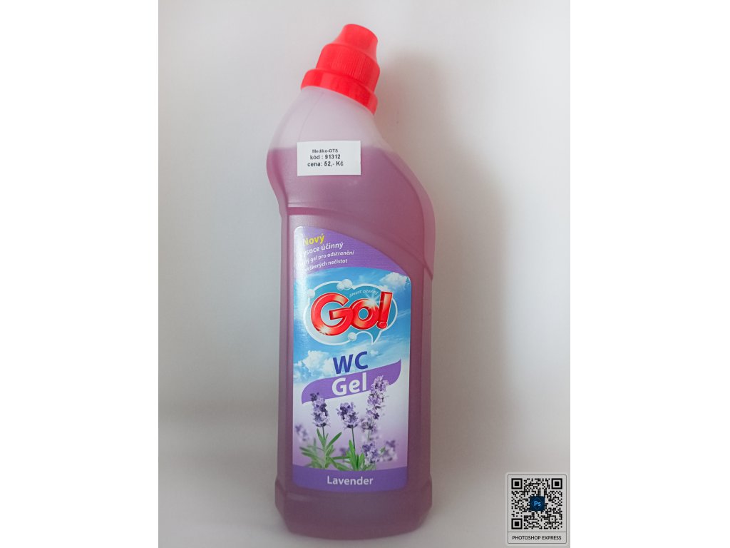 GO WC gel levandule 750 ml