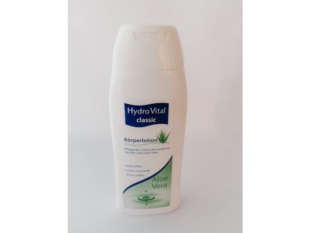 HydroVital Classic 200 ml tělové mléko Aloe Vera