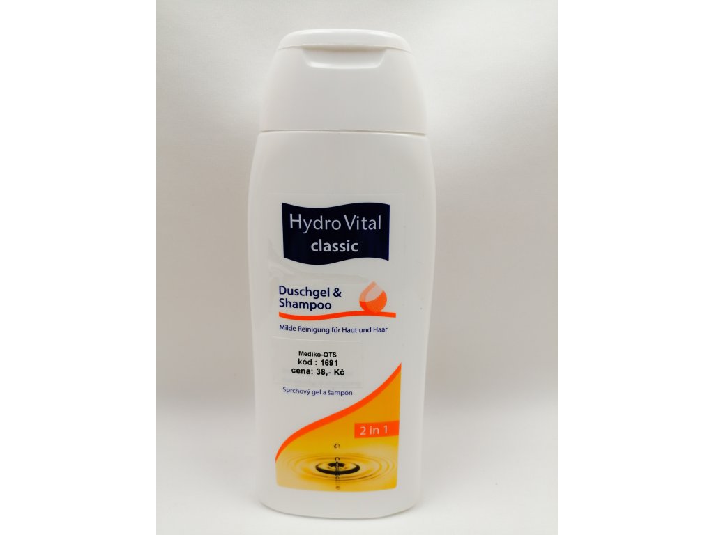 HydroVital Classic 2v1 šampon/sprchový gel 200 ml