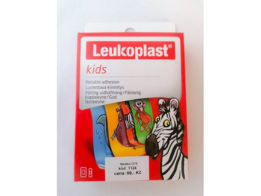 Leukoplast Kids náplast 2 vel. /12 ks/