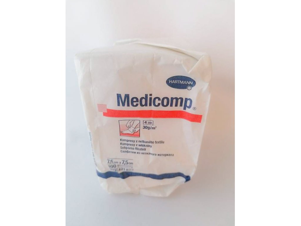 Medicomp NT nester. 7,5 x 7,5 cm /100 ks/