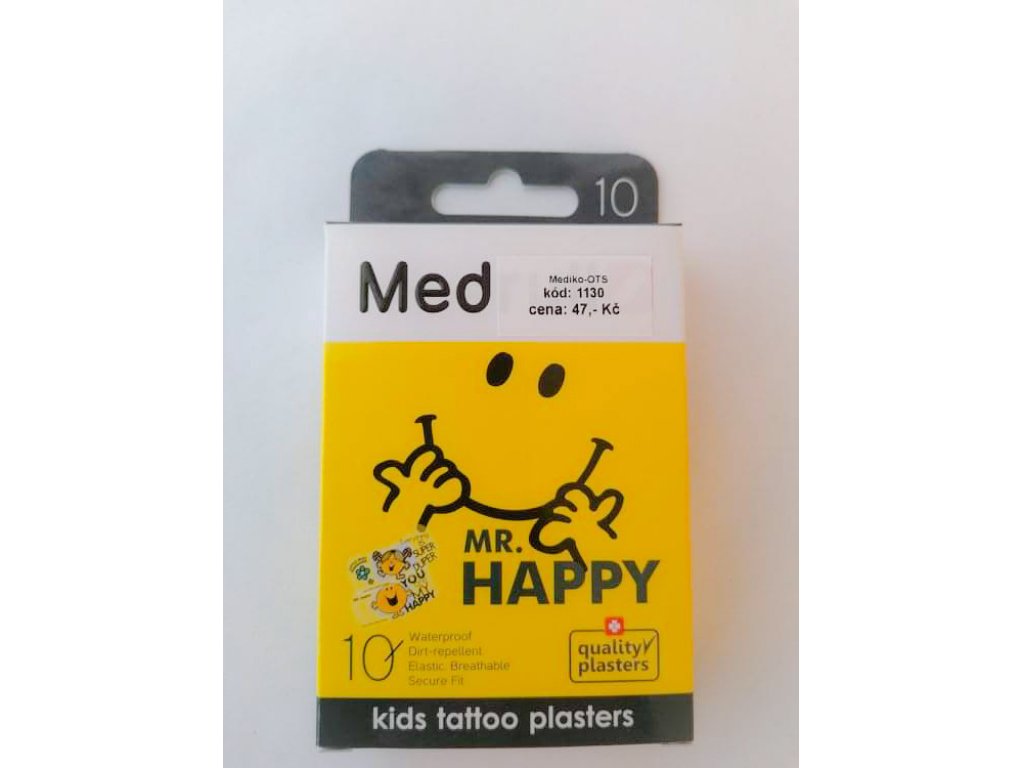 Náplast dětská KIDS tetovací Tattoo /10 ks/