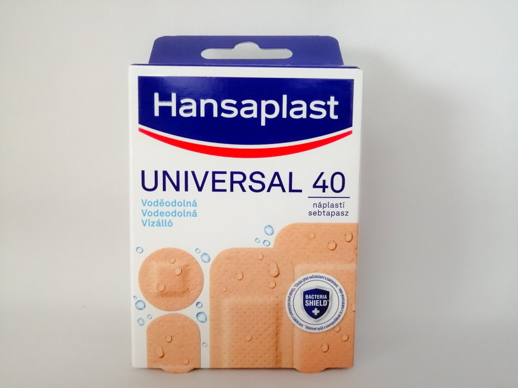 Náplast Hansaplast Universal voděodolná /40 ks/