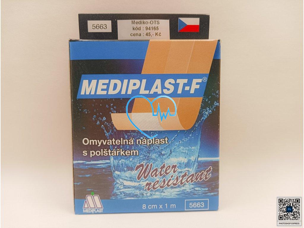 Náplast Mediplast F voděodolná 8 cm x 1 m