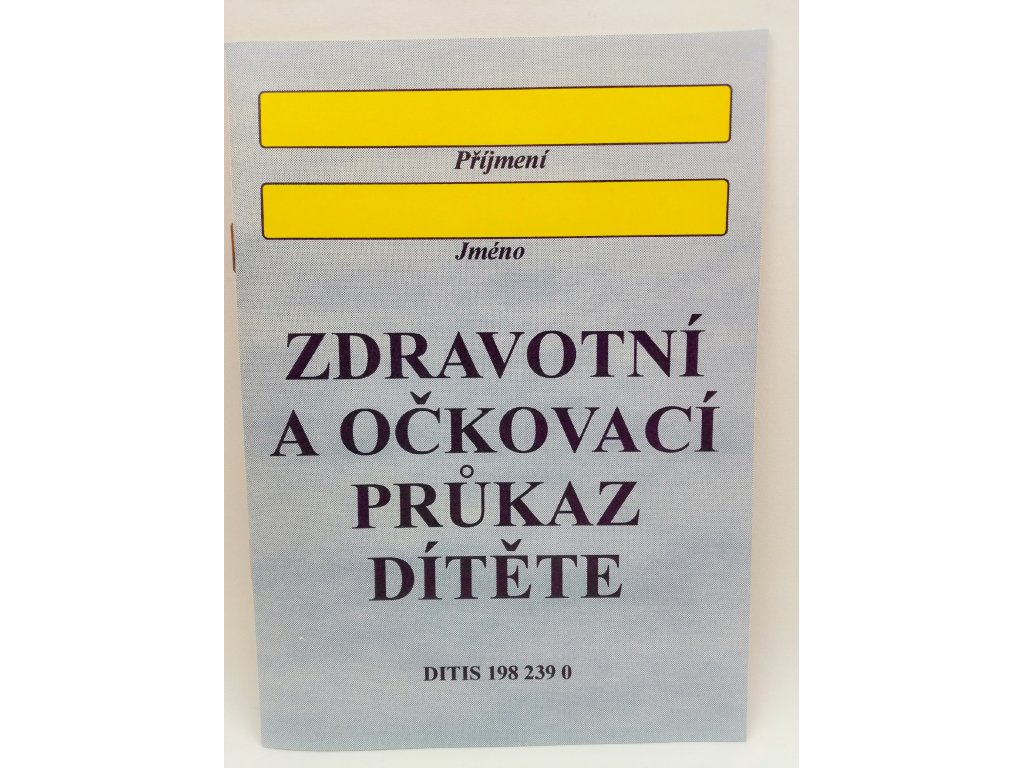 Očkovací průkaz A5