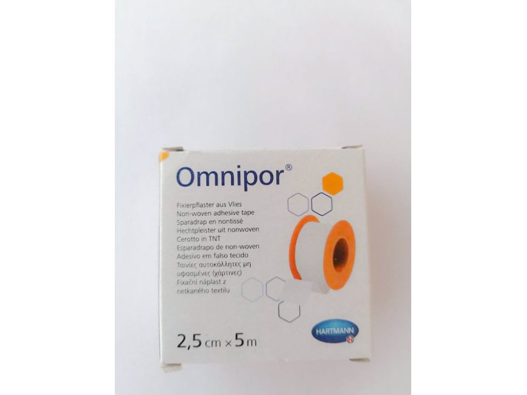 Omnipor náplast netk. textil 2,5 cm x 5 m