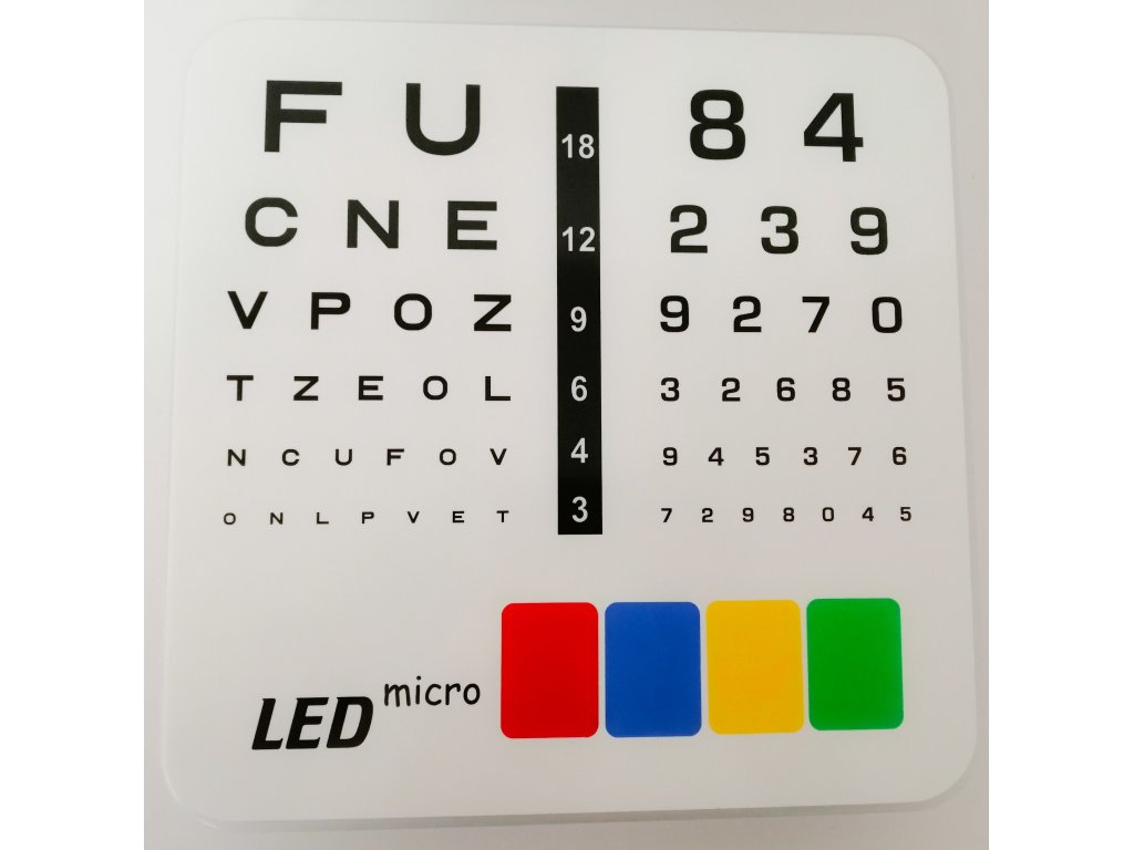 Optotyp Micro LED