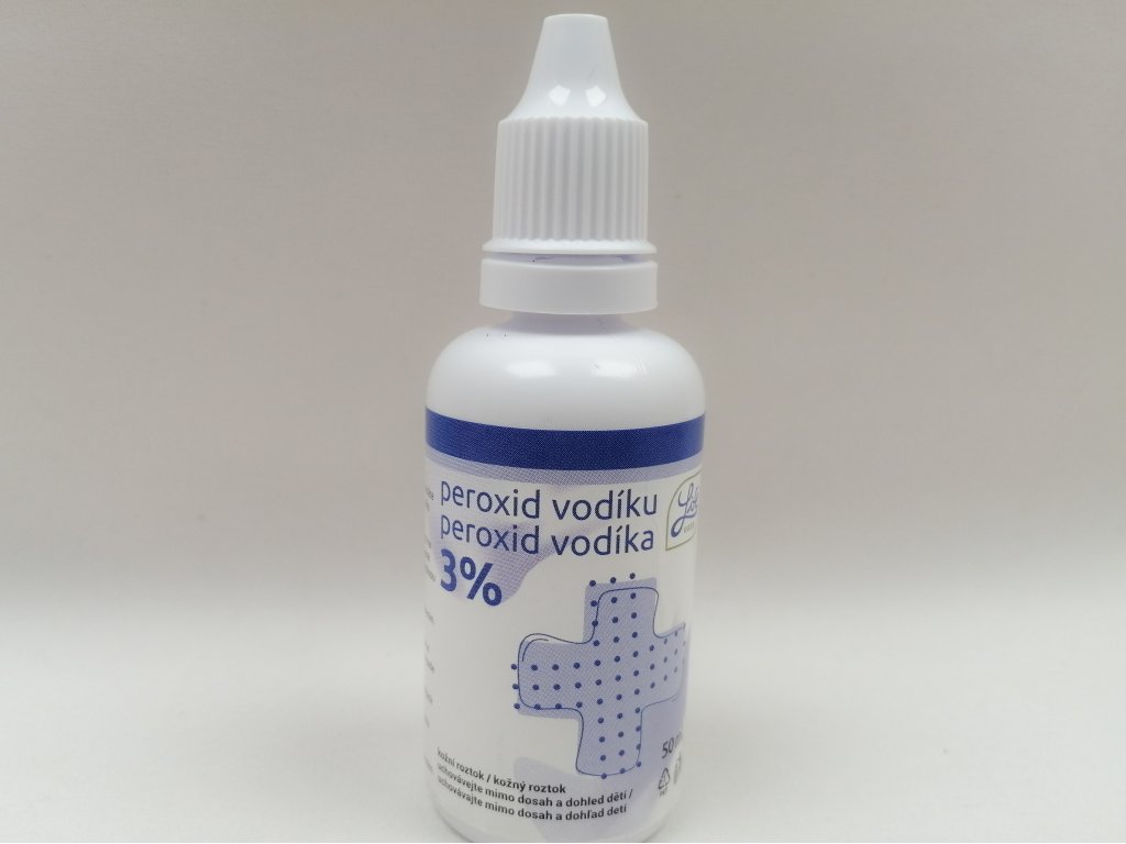 Peroxid vodíku 3 % 50 ml