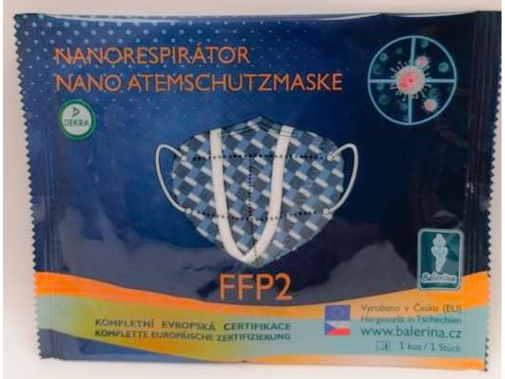 Respirátor nano FFP2 Balerina český