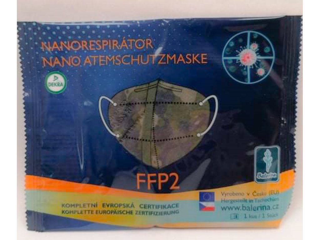 Respirátor nano FFP2 Balerina český