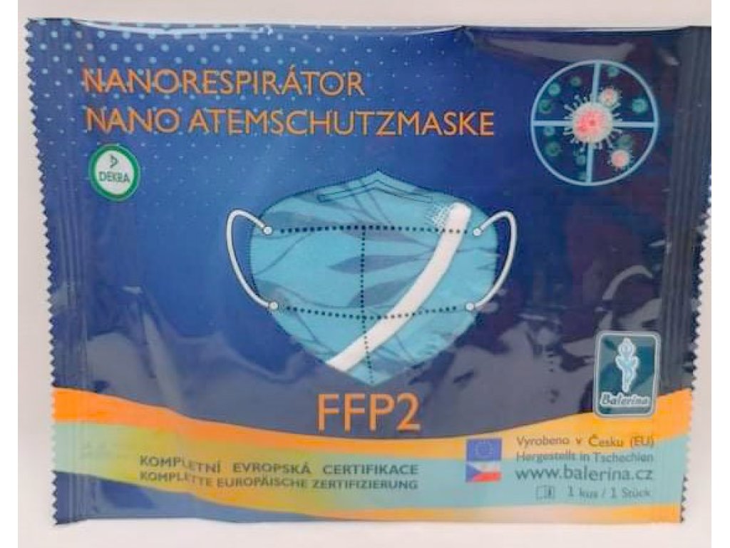 Respirátor nano FFP2 Balerina český