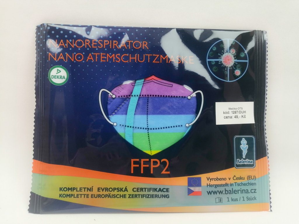 Respirátor nano FFP2 Balerina český