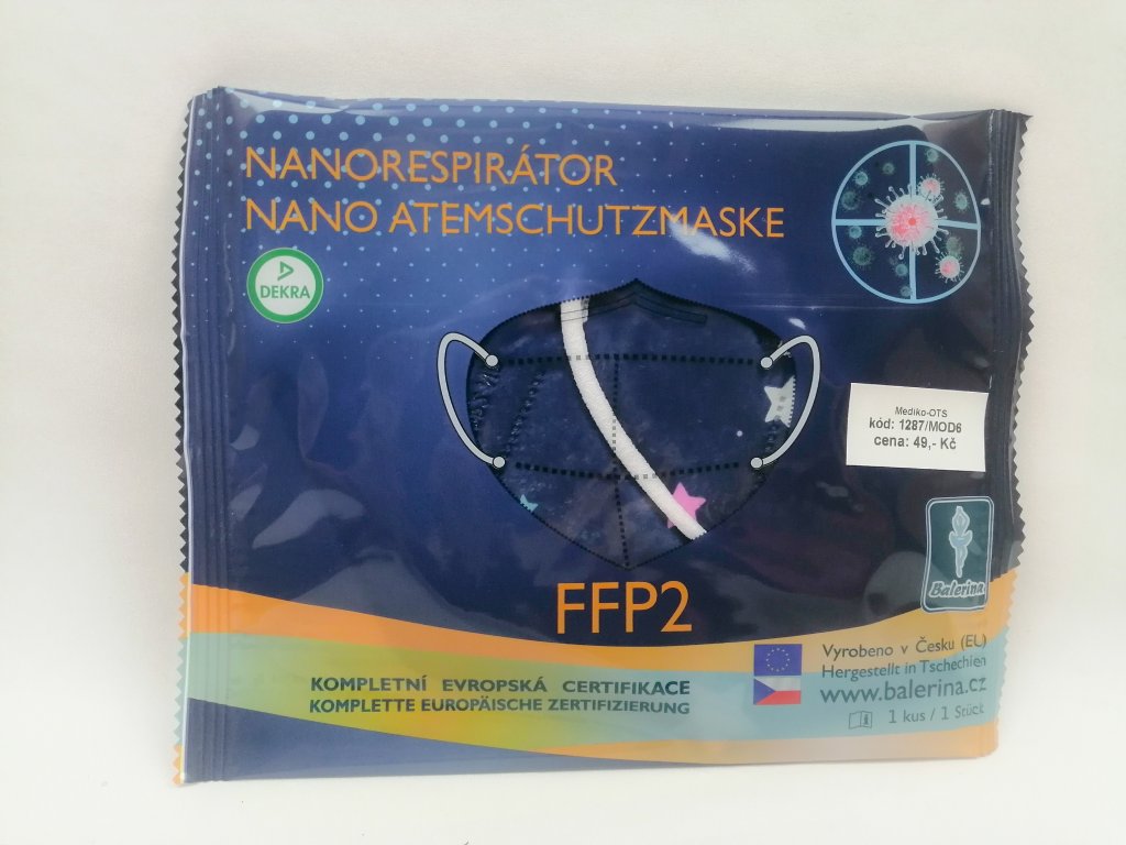 Respirátor nano FFP2 Balerina český