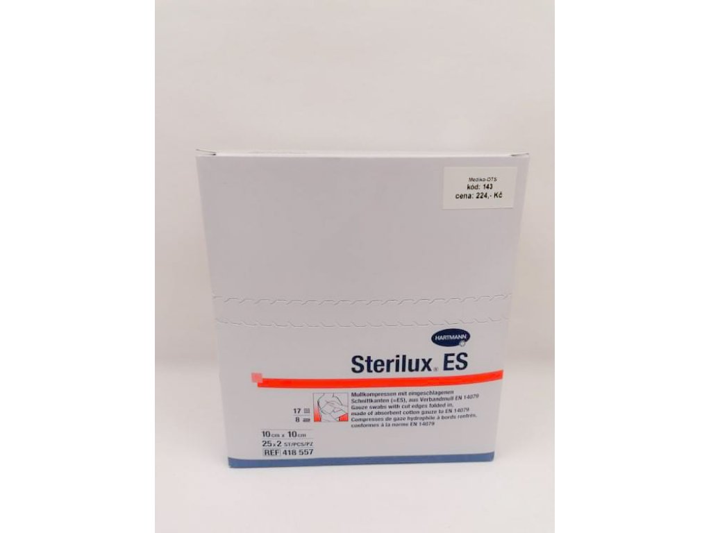 Sterilux ster. 10 x 10 cm /25x2ks/