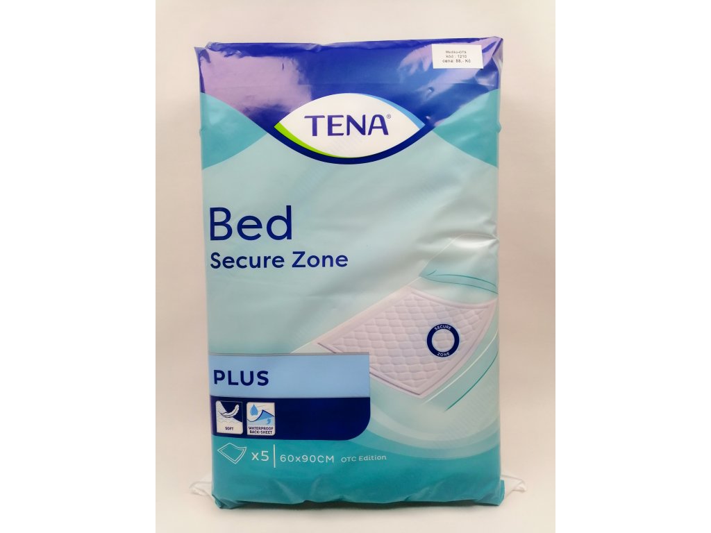 Tena podložka BED SECURE ZONE 60 x 90 cm /5 ks/