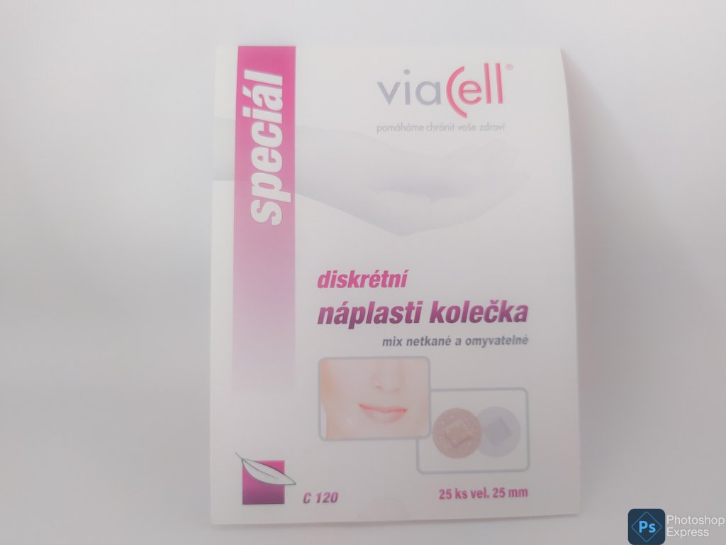 Viacell náplasti kolečka 24 mm C120 /15 ks/