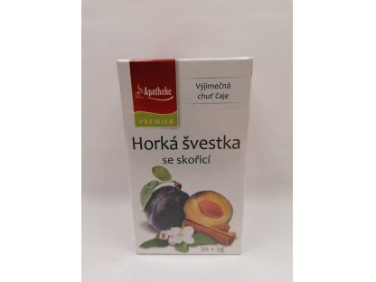 Apotheke čaj Horká švestka se skořicí 20x2g n.s.