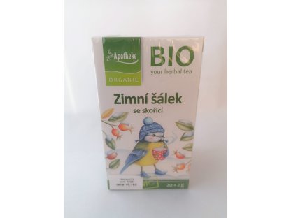 Čaj Apotheke BIO Zimní šálek se skořicí 20 x 2g