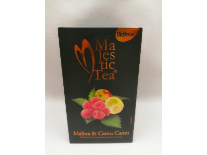 Čaj Majestic Tea Malina Camu Camu 20 x 2,5g